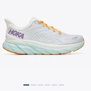 HOKA Women’s Clifton 8 Blanc de Blanc / White size 10.5